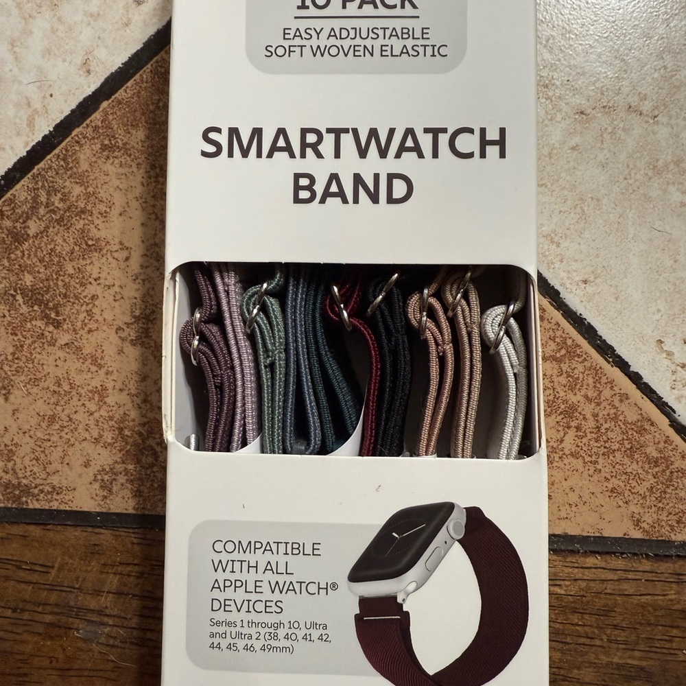 Smartwatch Band 10-Pack for Apple Watch - Multi-Color